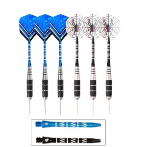 Professional 22g Tungsten Steel Tip Darts - 2 Sets
