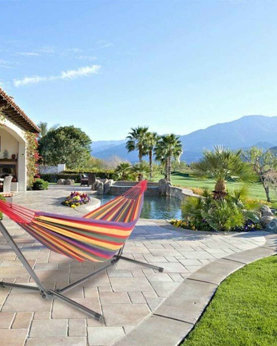 Portable Hammock with Stand & Carry Bag