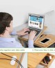 Foldable Laptop Table for Lap, Bed & Couch