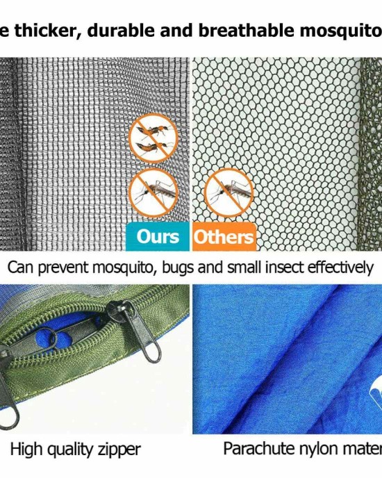 Camping Hammock With Mosquito Net