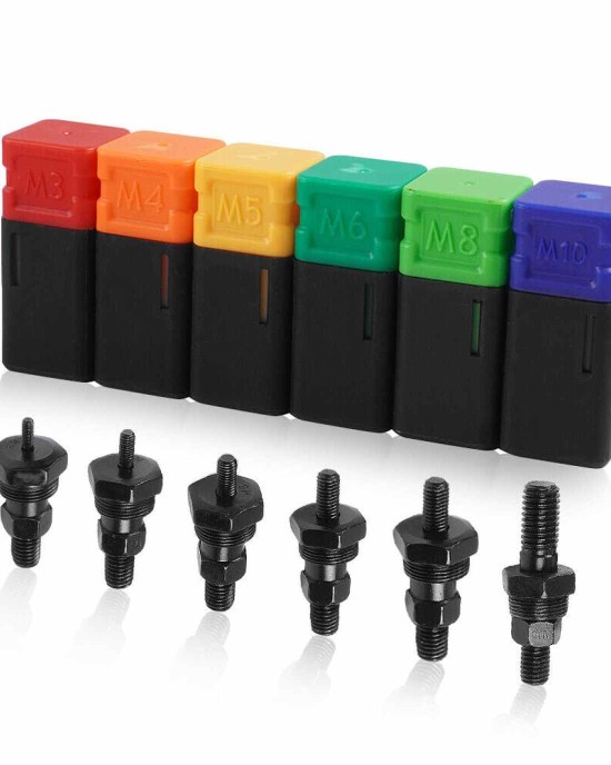 900pc Rivet Nut Tool Gun Kit