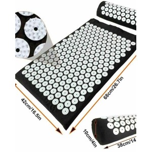 Acupressure Mat and Pillow Set