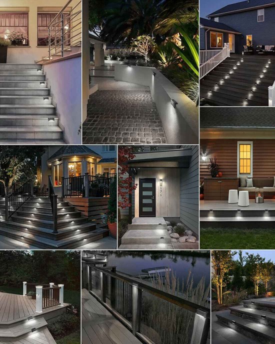 Solar Deck & Step Lights