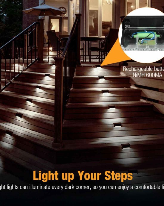 Solar Deck & Step Lights