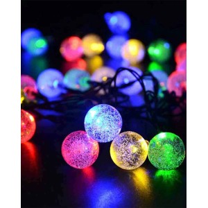 Outdoor Solar Powered LED String Lights