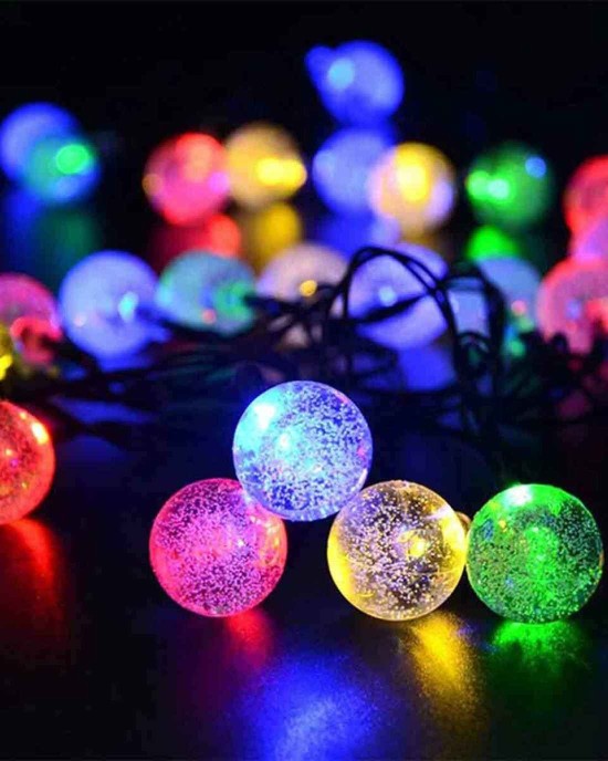 Outdoor Solar Powered LED String Lights