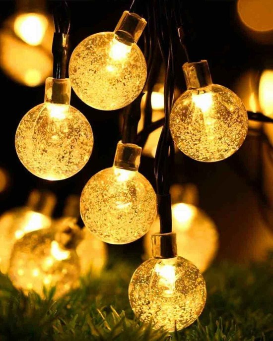 Outdoor Solar Powered LED String Lights