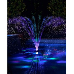 Floating LED Solar Powered Water Fountain