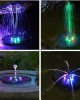 Floating LED Solar Powered Water Fountain