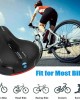 Wide Comfortable Cushioned Bike Seat