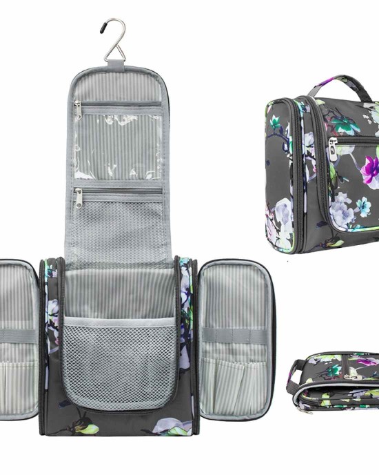 Women's Hanging Travel Makeup & Toiletry Bag