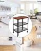 3 Tier Rolling Kitchen Cart & Microwave Stand