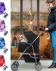 Folding Pet Dog & Cat Stroller