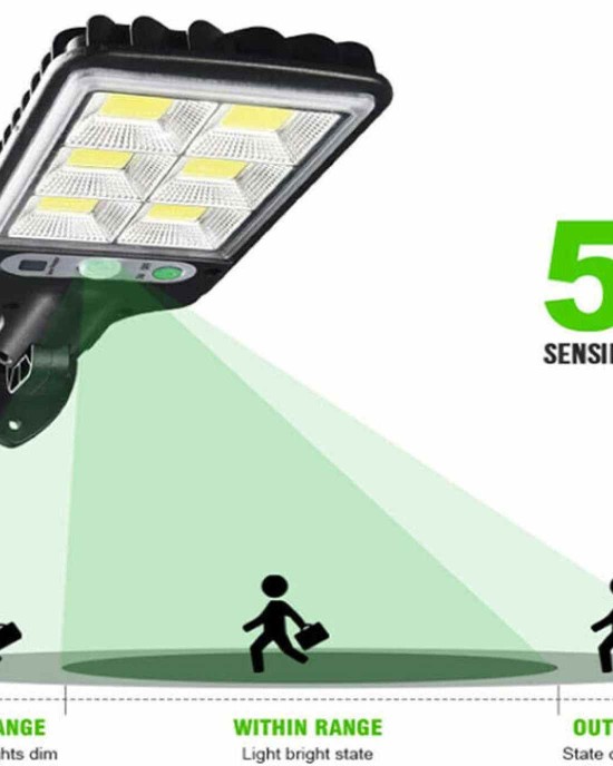 Solar Powered Street Flood Light