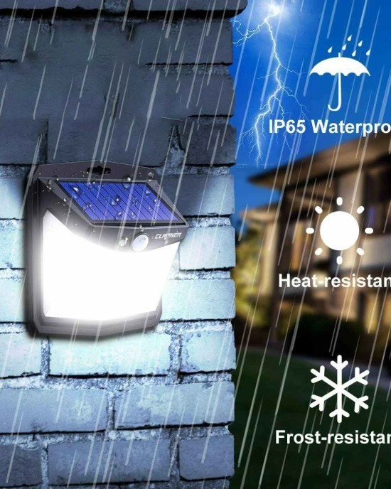 128 LED Outdoor Motion Sensor Solar Light
