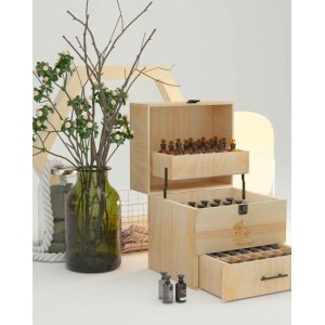 3 Tier Essential Oil Storage Organizer Box