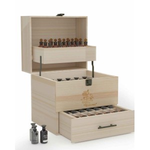 3 Tier Essential Oil Storage Organizer Box