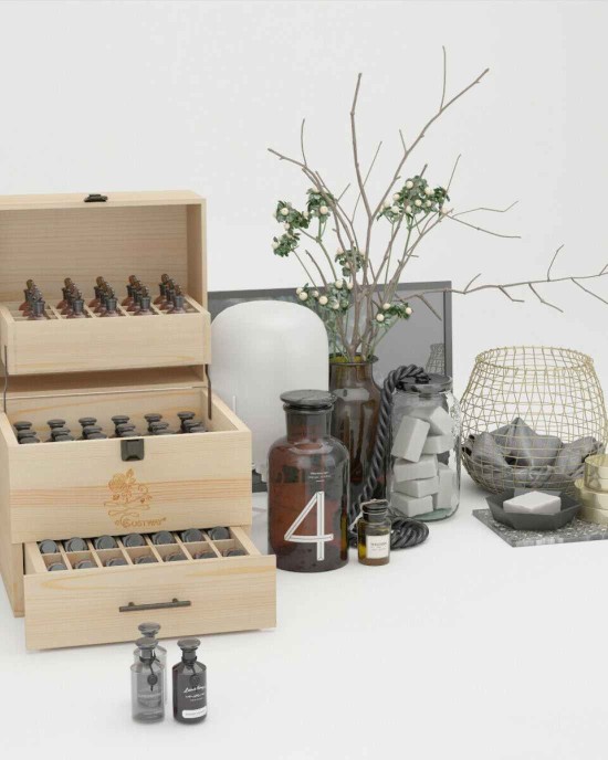 3 Tier Essential Oil Storage Organizer Box
