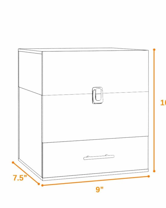 3 Tier Essential Oil Storage Organizer Box