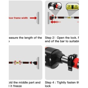 Adjustable Door Pull Up Bar