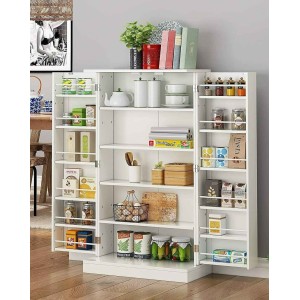 Freestanding Kitchen Pantry Storage Cabinet