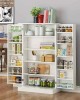 Freestanding Kitchen Pantry Storage Cabinet