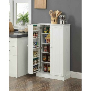 Freestanding Kitchen Pantry Storage Cabinet