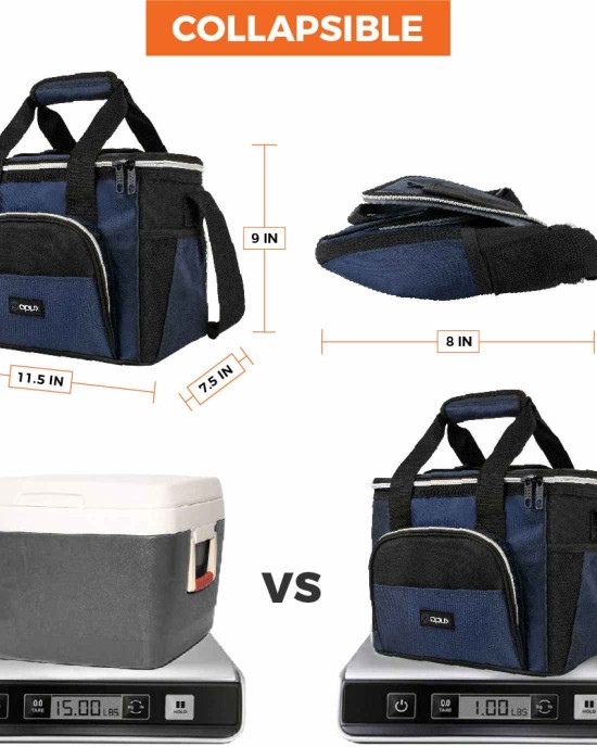 Soft Insulated Lunch Cooler Bag