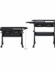 Adjustable Craft & Drawing Table With Storage