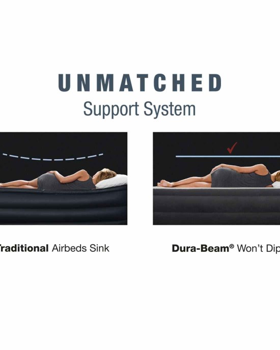 Double Inflatable Mattress Bed