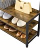 Entryway Coat Rack & Shoe Storage Bench