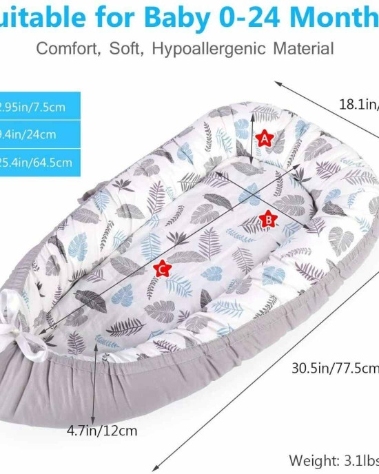 Baby Nest Lounger Bed