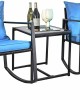 Outdoor Patio Rocking Chair Set