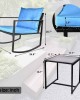 Outdoor Patio Rocking Chair Set