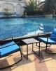 Outdoor Patio Rocking Chair Set