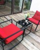 Outdoor Patio Rocking Chair Set