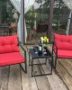 Outdoor Patio Rocking Chair Set