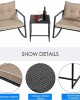 Outdoor Patio Rocking Chair Set