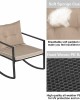 Outdoor Patio Rocking Chair Set