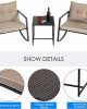 Outdoor Patio Rocking Chair Set