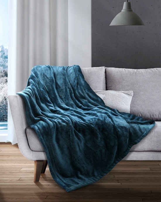 Heated Electric Throw Blanket