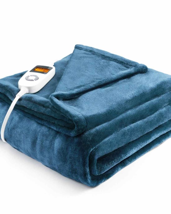Heated Electric Throw Blanket