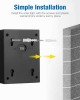 Outdoor Wall Mounted Solar Lights - 2 Pack
