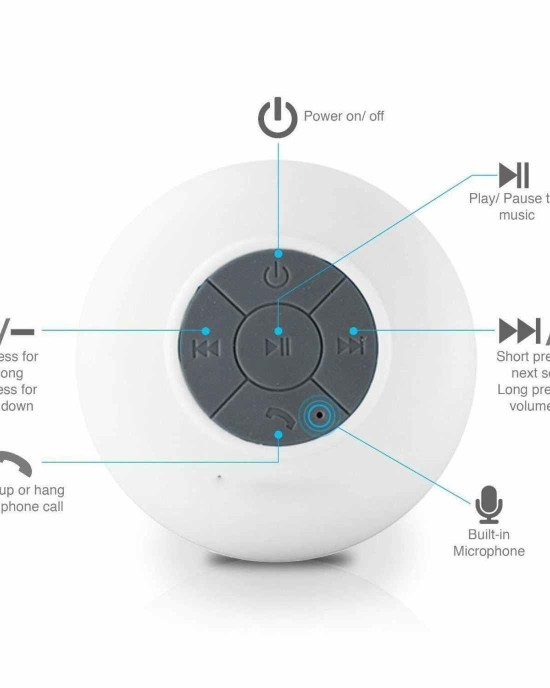 Waterproof Bluetooth Shower Speaker