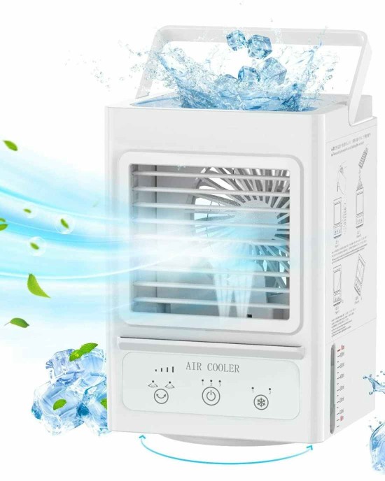 Mini Portable Air Conditioner - Desktop Fan