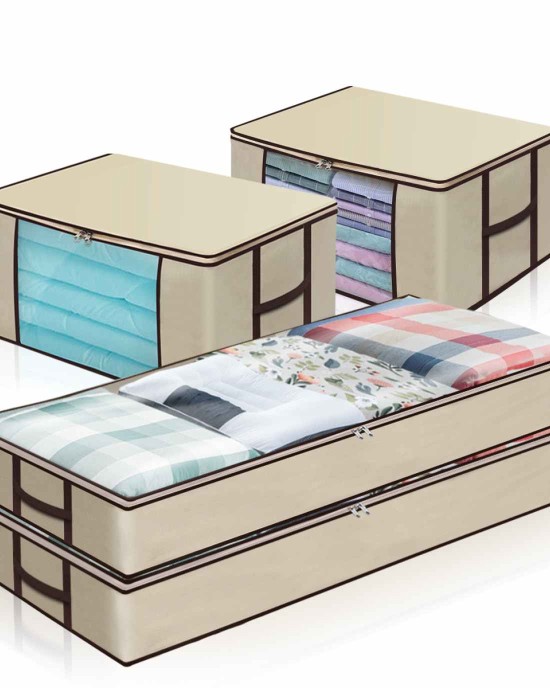 Under Bed Storage Containers - 4 Pack
