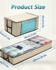 Under Bed Storage Containers - 4 Pack
