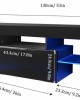 Modern TV Stand With Storage & LED Lighting