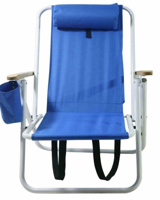 Low Folding Backpack Beach Chair
