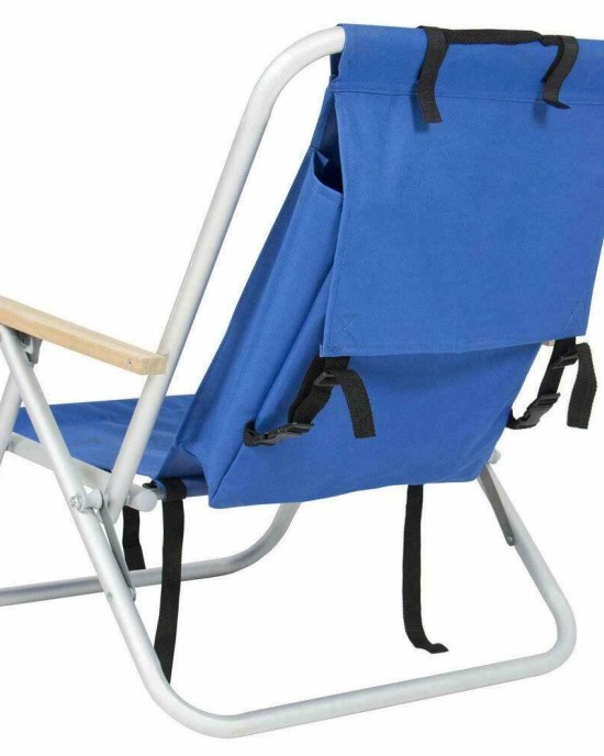 Low Folding Backpack Beach Chair